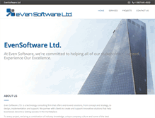 Tablet Screenshot of evensoftware.com